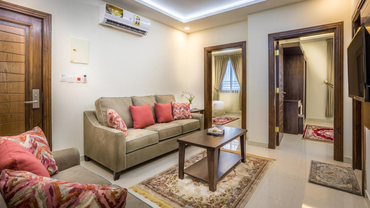 Al Louloah Al Baraqah Furnished Apartments Jeddah Bagian luar foto